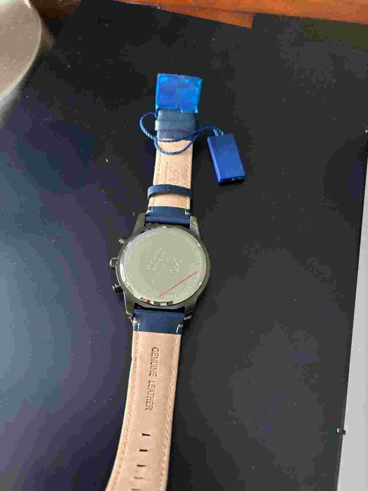 Porsamo Bleu Arthur Luxury Chronograph Men's Stainless Steel Watch 44mm
