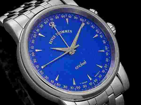 REVUE THOMMEN CRICKET ALARM 8010008 LIMITED TO 1997 PIECES WATCH USED AUTHENTIC