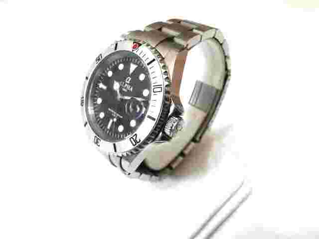 Vintage 1990s α ALPHA 1993 Submariner Divers 3 ATM Automatic Watch Deadstock NOS