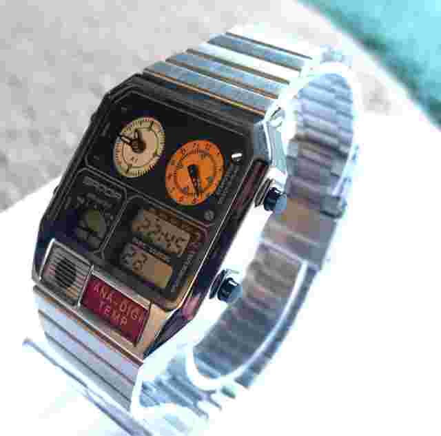 SANDA 3192 Top Men's Youth Casual Square Electronic Watch Multi functional