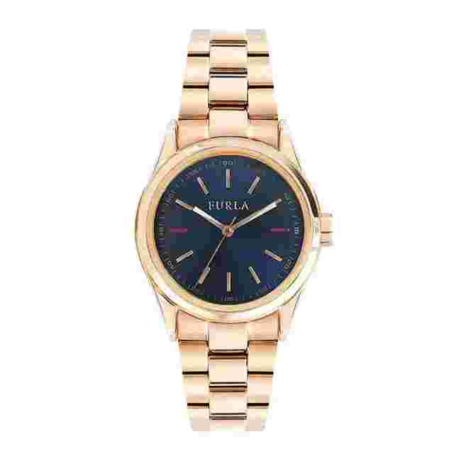 FURLA EVA R4253101501 ANALOG QUARTZ GOLD STAINLESS STEEL WOMEN'S WATCH