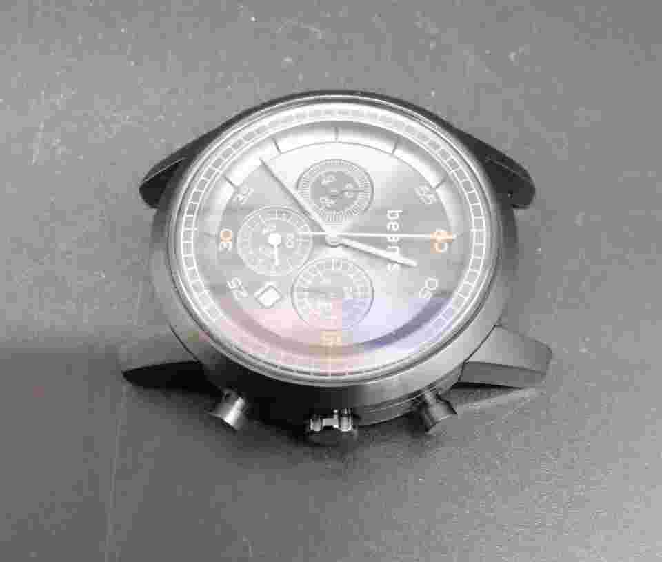 Sony Wn-Wc03B-H Chronograph Hybrid Watch with Dual Layer Dial