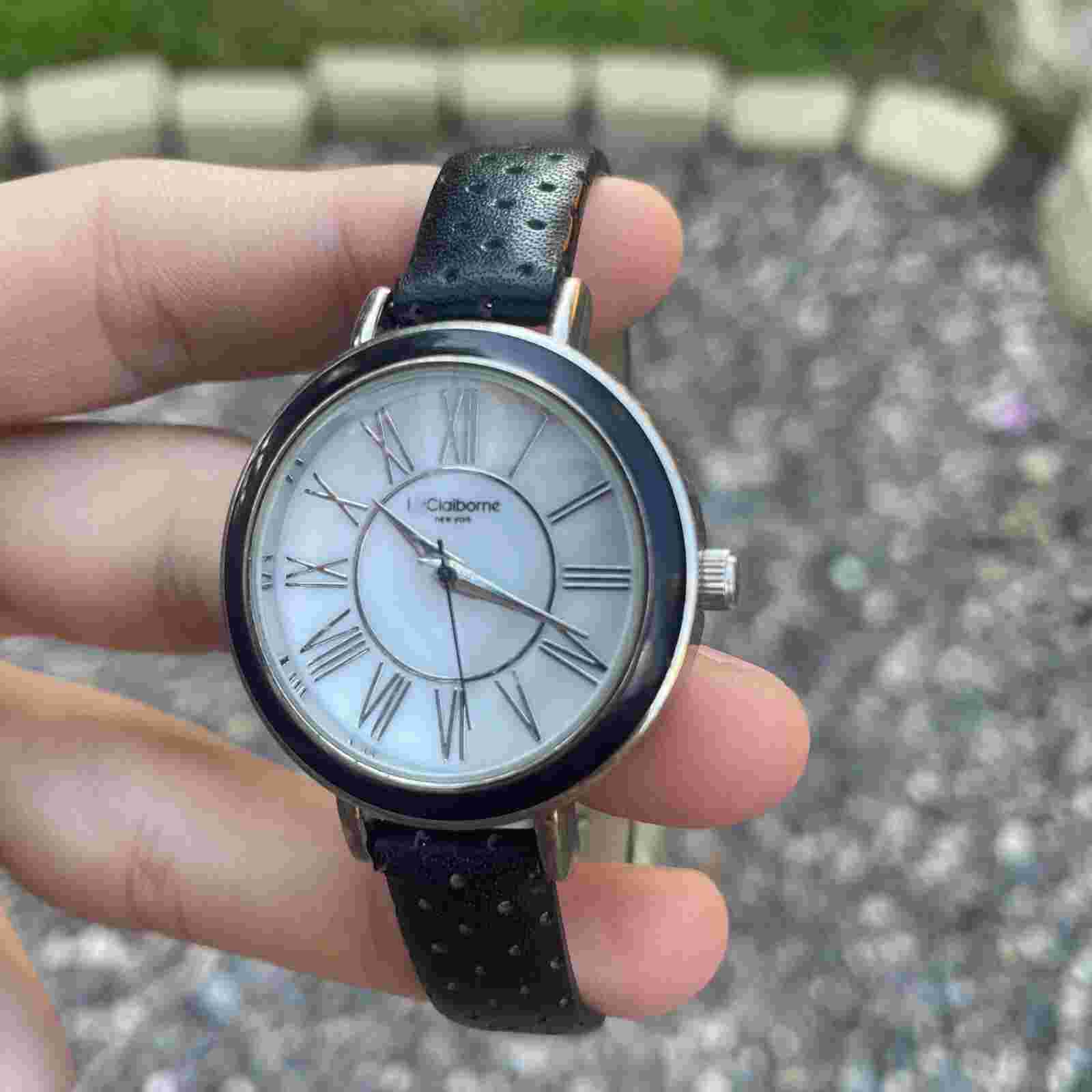 Lizclairborne New York Watch Silver Womens