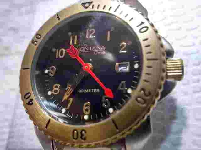 Montana Silversmiths Watch Silver Gold Texas Stars Black Dial Date New Bat Great