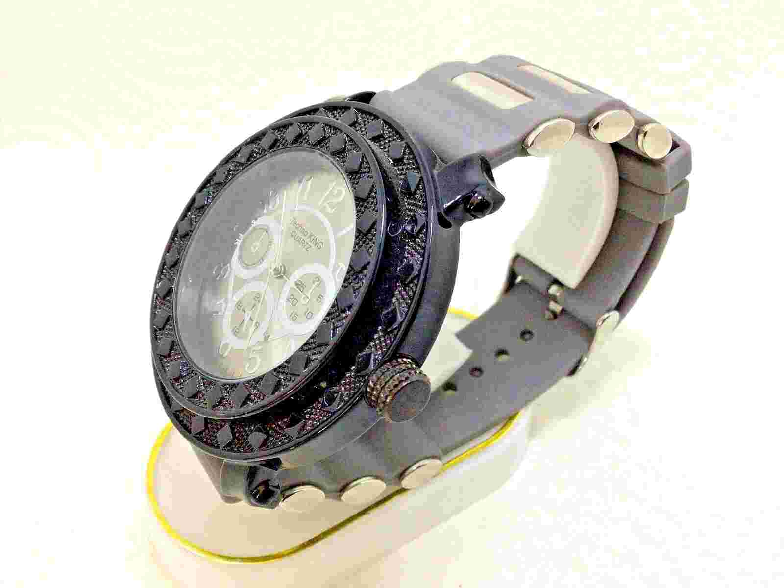TECHNO KING 52mm WIDE, MODEL 5683GA  WRISTWATCH,