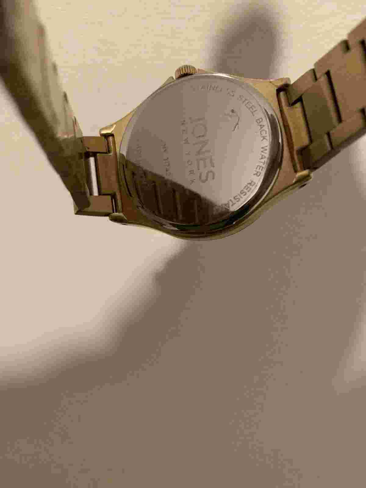 Women’s Jones New York Stainless Steel Gold Wrist Watch