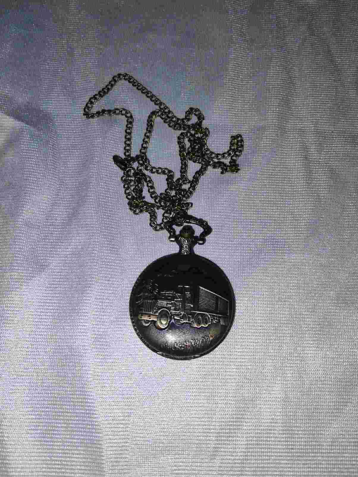 Watch-It Pocket Watch Semi Truck Logo
