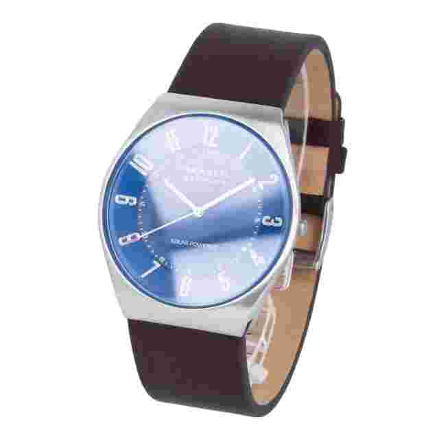 Skagen Watch Grenen Solar Powered Skw6838 Espresso Round Stainless Steel