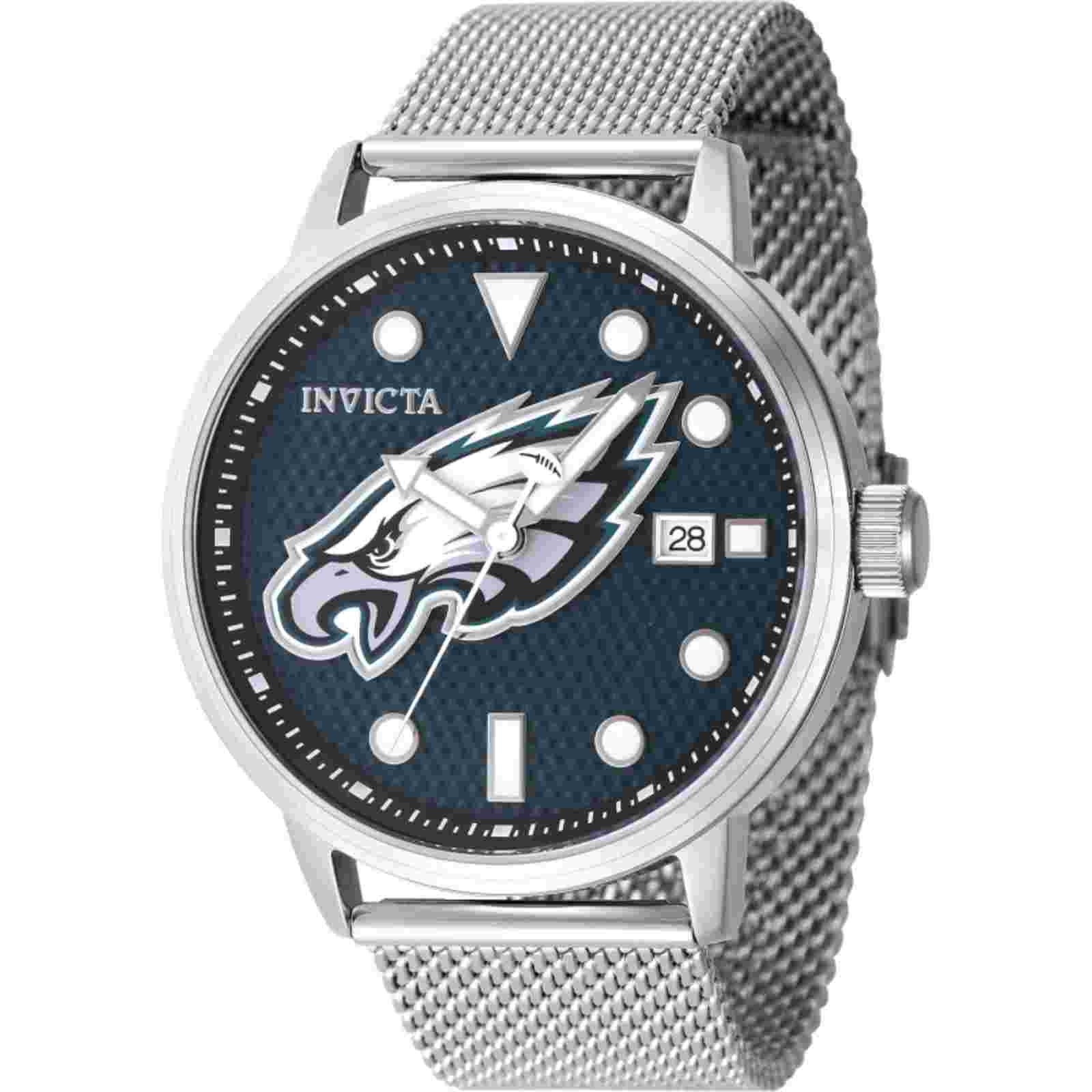 Invicta Nfl Philadelphia Eagles Quartz Blue Dial Men's Watch 47973