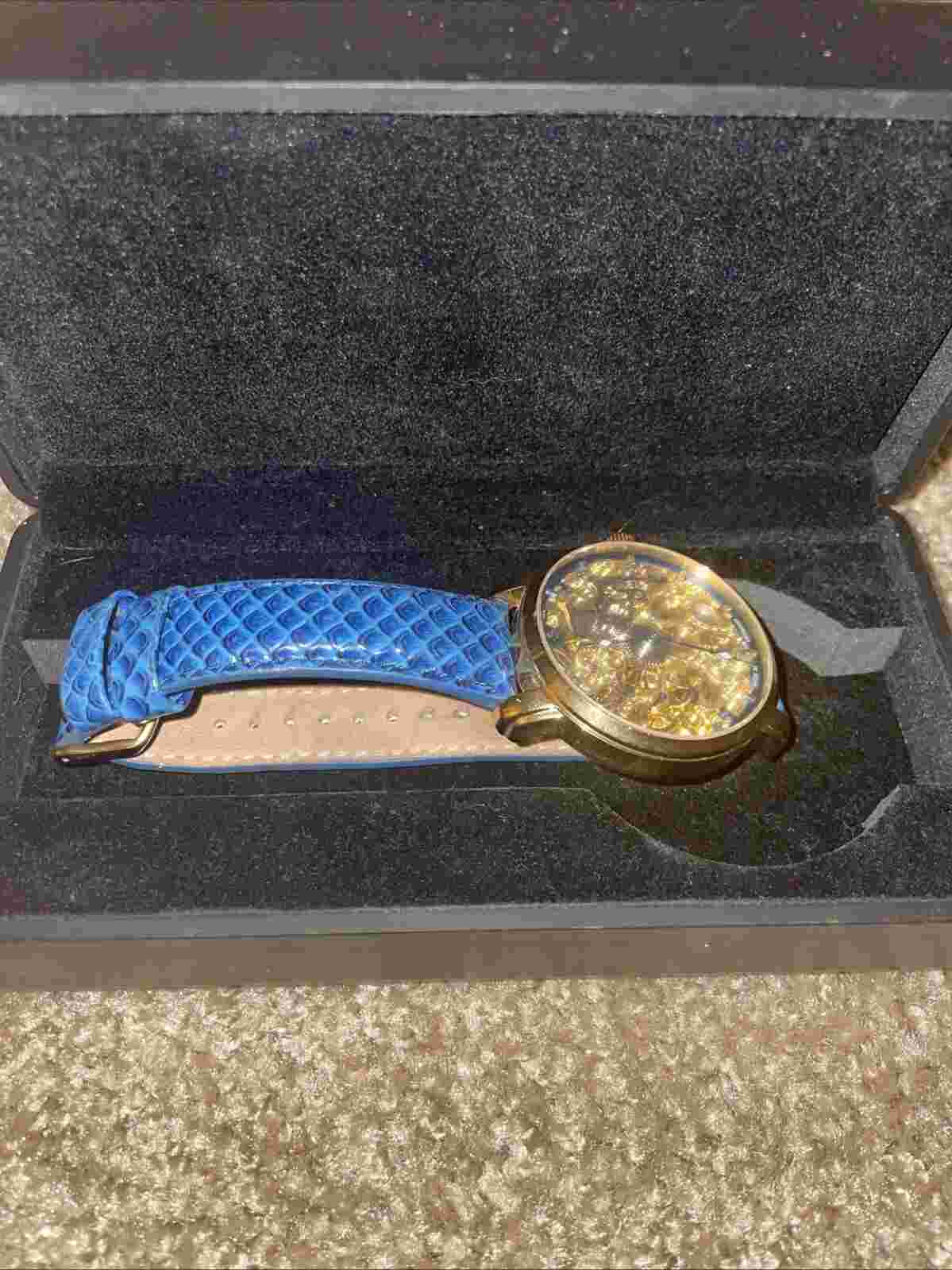 Theorema Skeleton Watch (Sapphire coated glass, with gems)