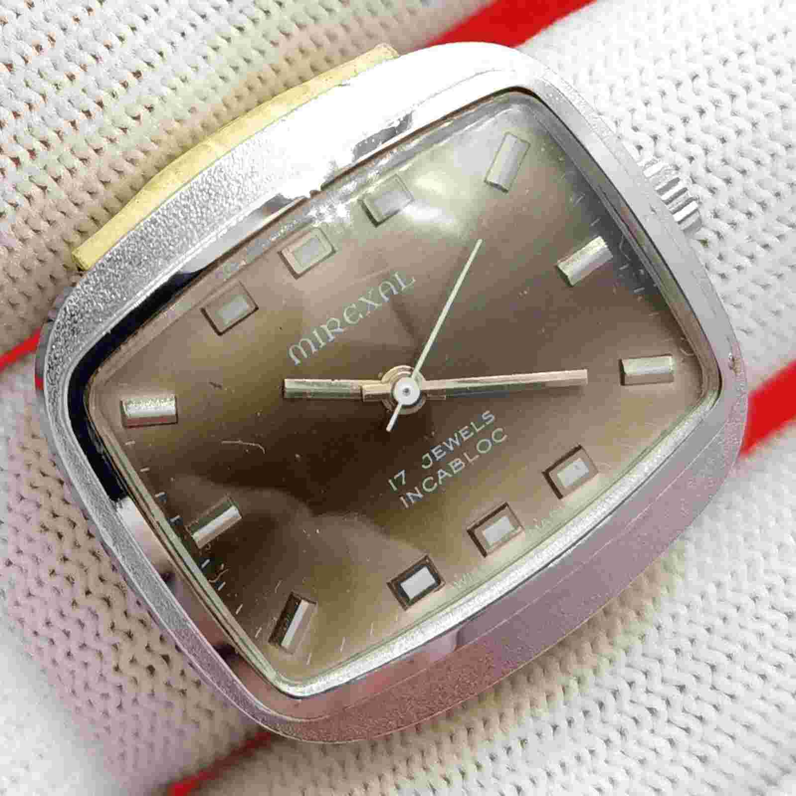 MIREXAL - VERY VINTAGE - SWISS MADE - 32 MM  - MECHANICAL WATCH - ORIGINAL -