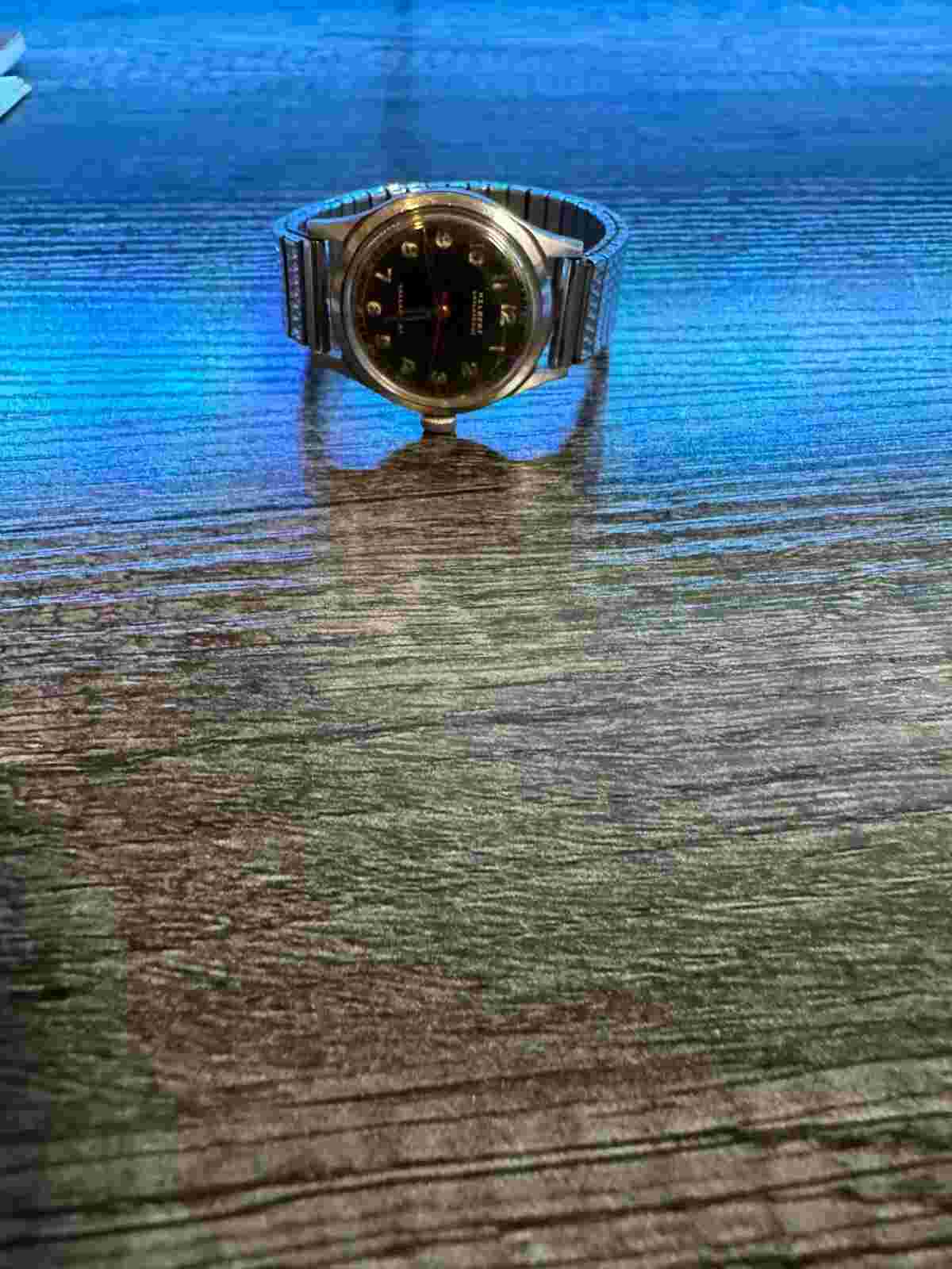 kelbert world war ii vintage watch - provenance: inherited from great-uncle
