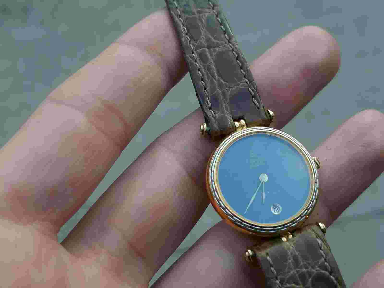 Vintage Exactus Lucien Daguette ETA V8 7 jewels