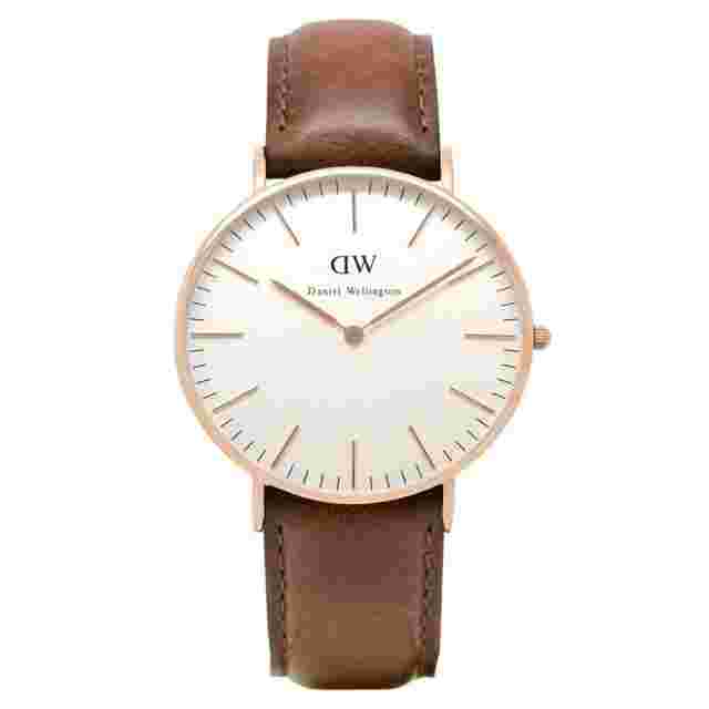 Daniel Wellington Women's Classic St Mawes 36mm Watch, Rose Gold