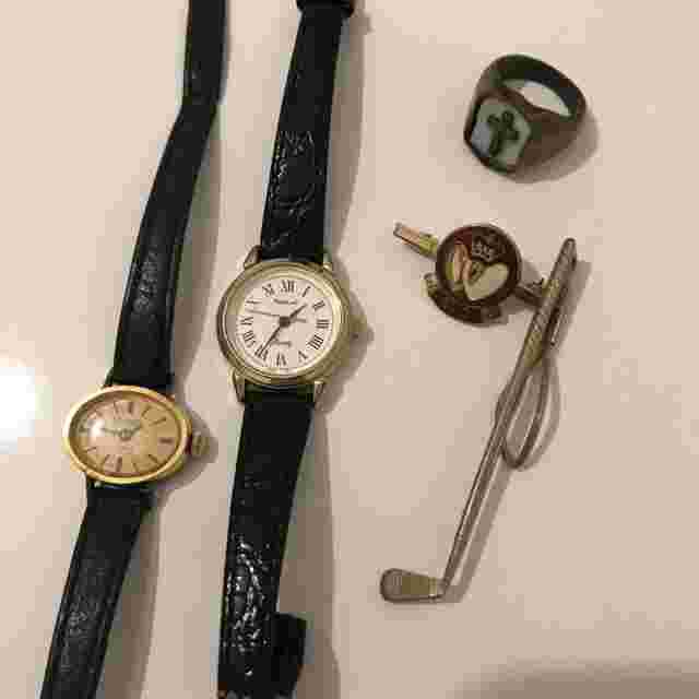 VTG Seconda Ladies Watch And More. Needs Battery.