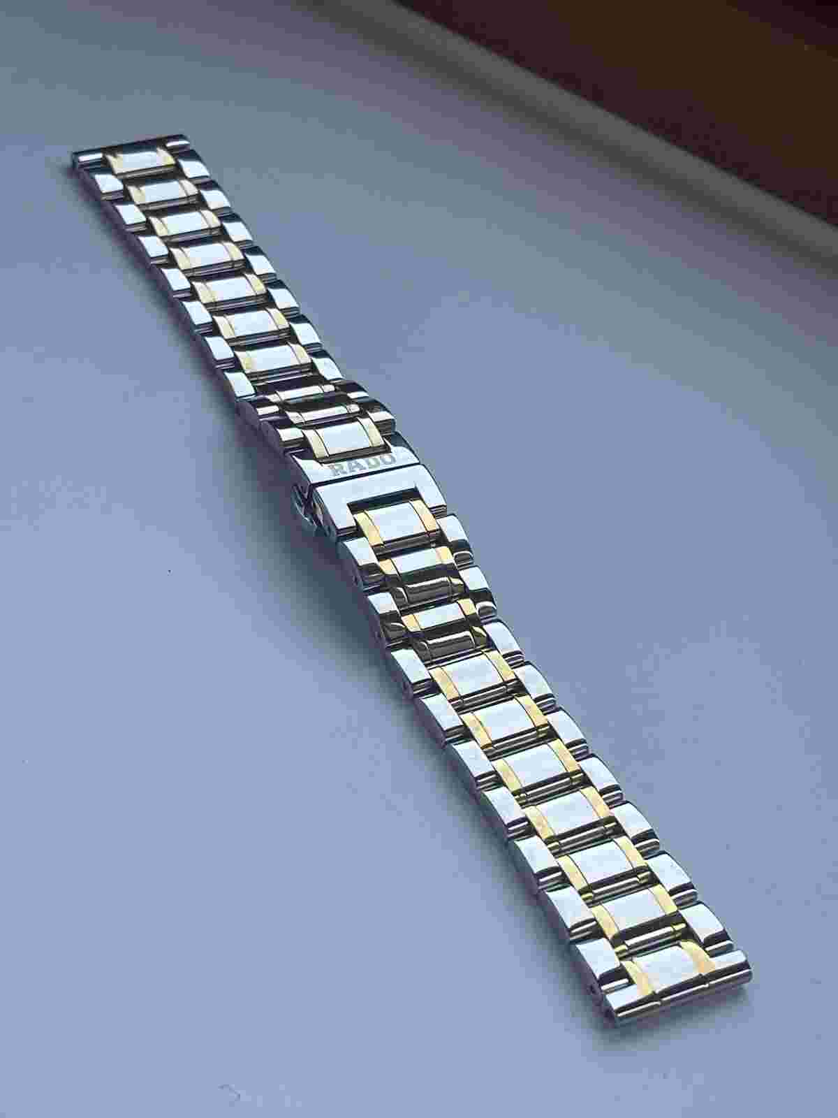 FOR RADO diastar tungsten turtle 20mm Strap 2-tone Bracelet BARGAIN!