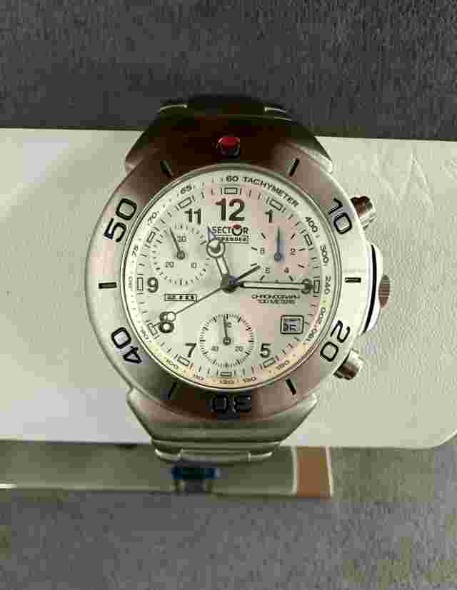 Sector 210 Chrono Quartz 43mm Watch / New Watch, Old Stock / Orig MSRP $350