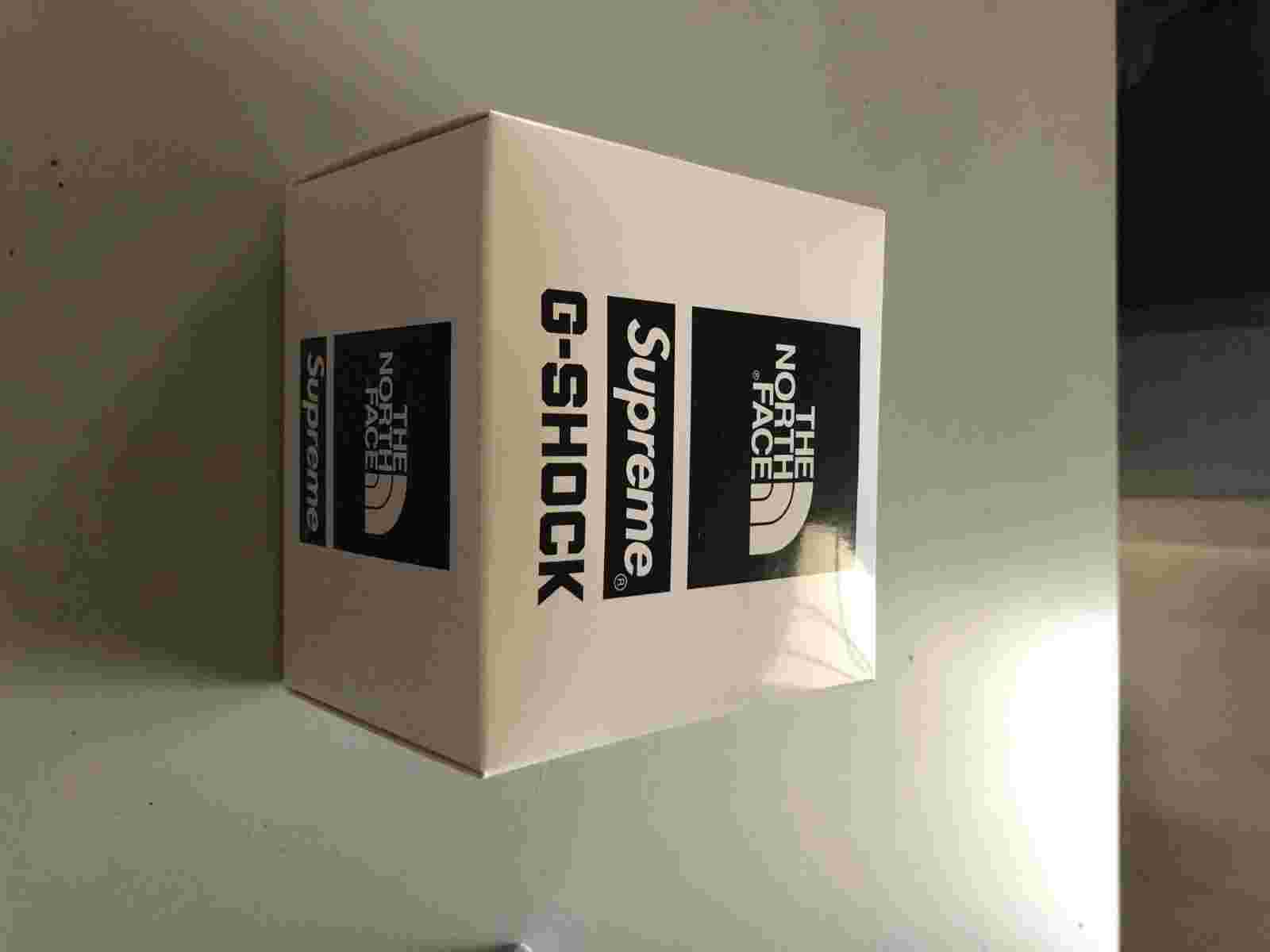 Supreme x The North Face x G Shock Watch White DSWT In-Hand **BRAND NEW**