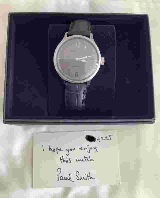 Paul Smith The City Grey Classic Limited Edition Watch 225 Pieces Japan