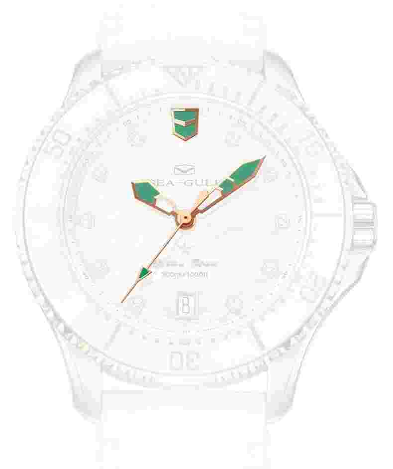 Seagull 40mm Fritillary Dial Ocean Series Unisex Automatic Diving Swimming Watch