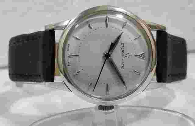 Used Eterna Matic Automatic Serviced 31 mm Men's Wrist Watch Arueb-153