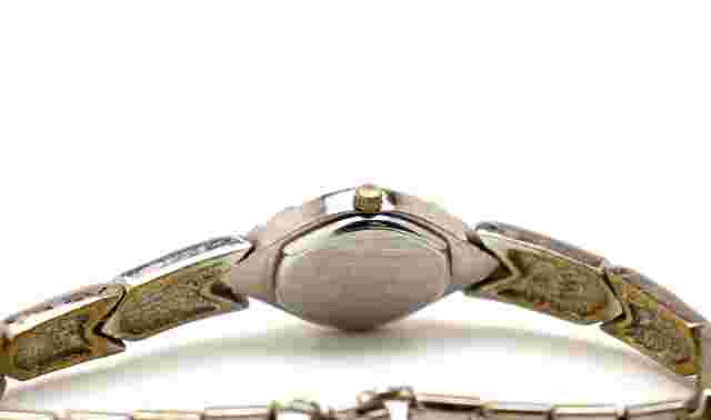 ALTO Black Onyx Bracelet Women's Watch NEEDS Battery