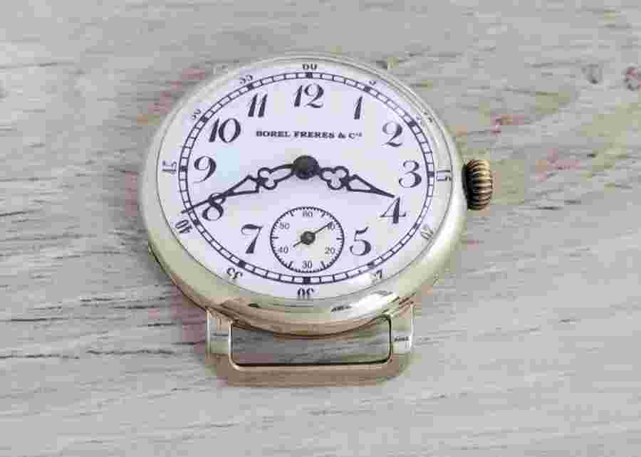 Swiss antique Borel Frères & Cie ( BOREL Fres & Cie ) Old Rare watch 1910's