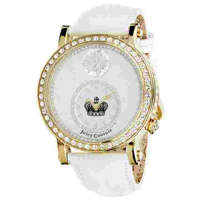Juicy Couture Queen Couture Silver Dial Ladies Watch 1900685