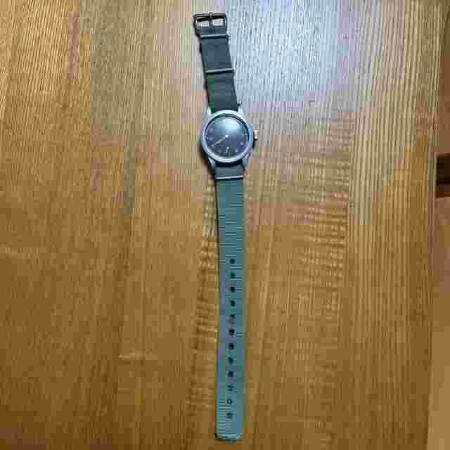 RECORD British Army Vintage Military Watch 1940's Good condition From Japan FS