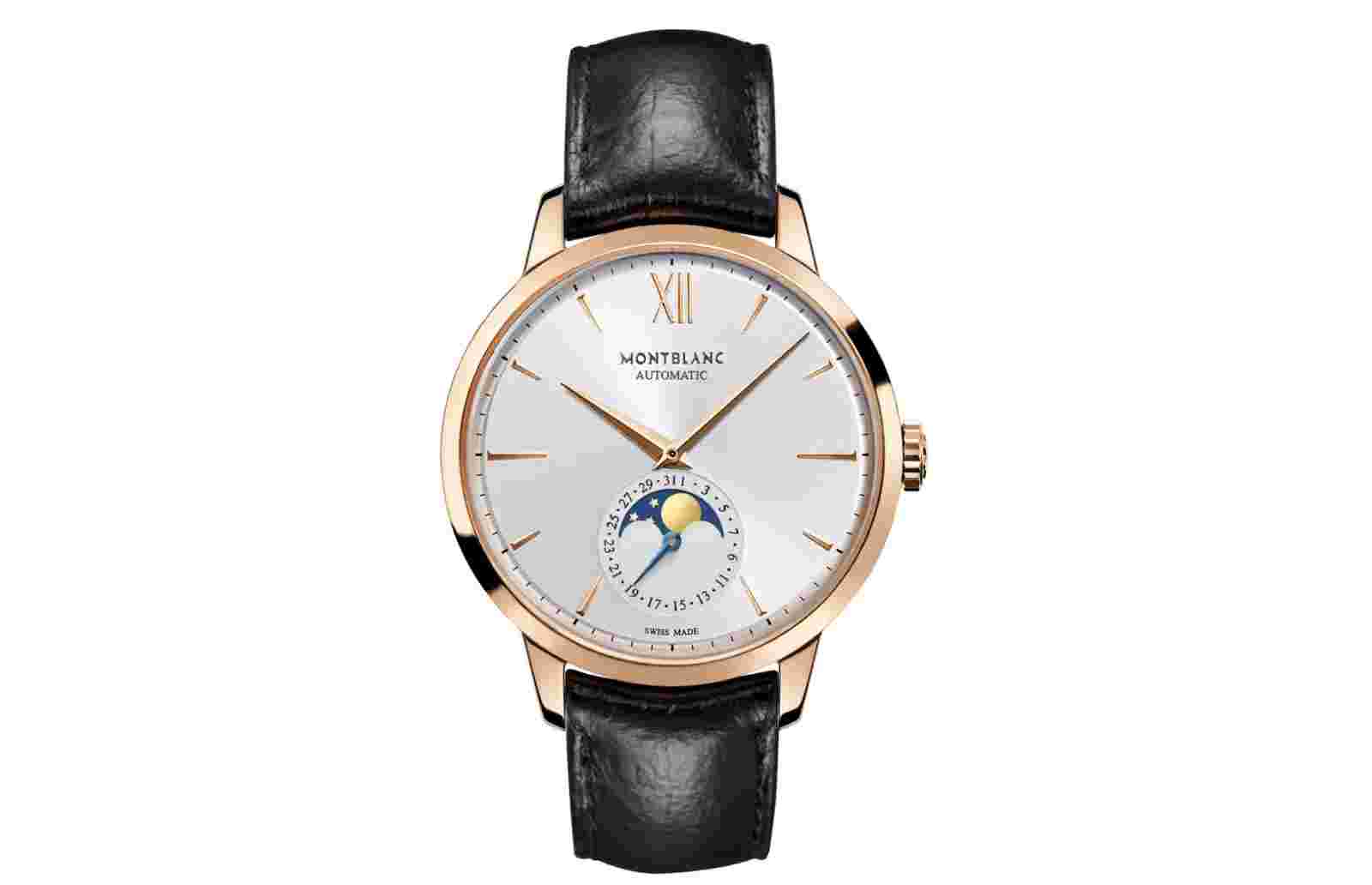 Montblanc Meisterstuck Heritage 111185 Date Moon Phase 80 Gr. 18k Gold 39MM Mens