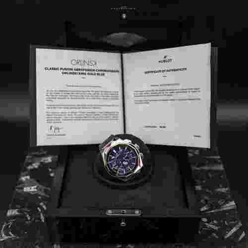 Hublot Classic Fusion Blue Men's Watch - 525.OX.5180.RX.ORL21