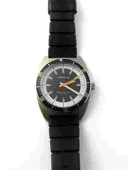 Vintage Caravelle Diver Men's Watch, 1970's, Vintage Watches
