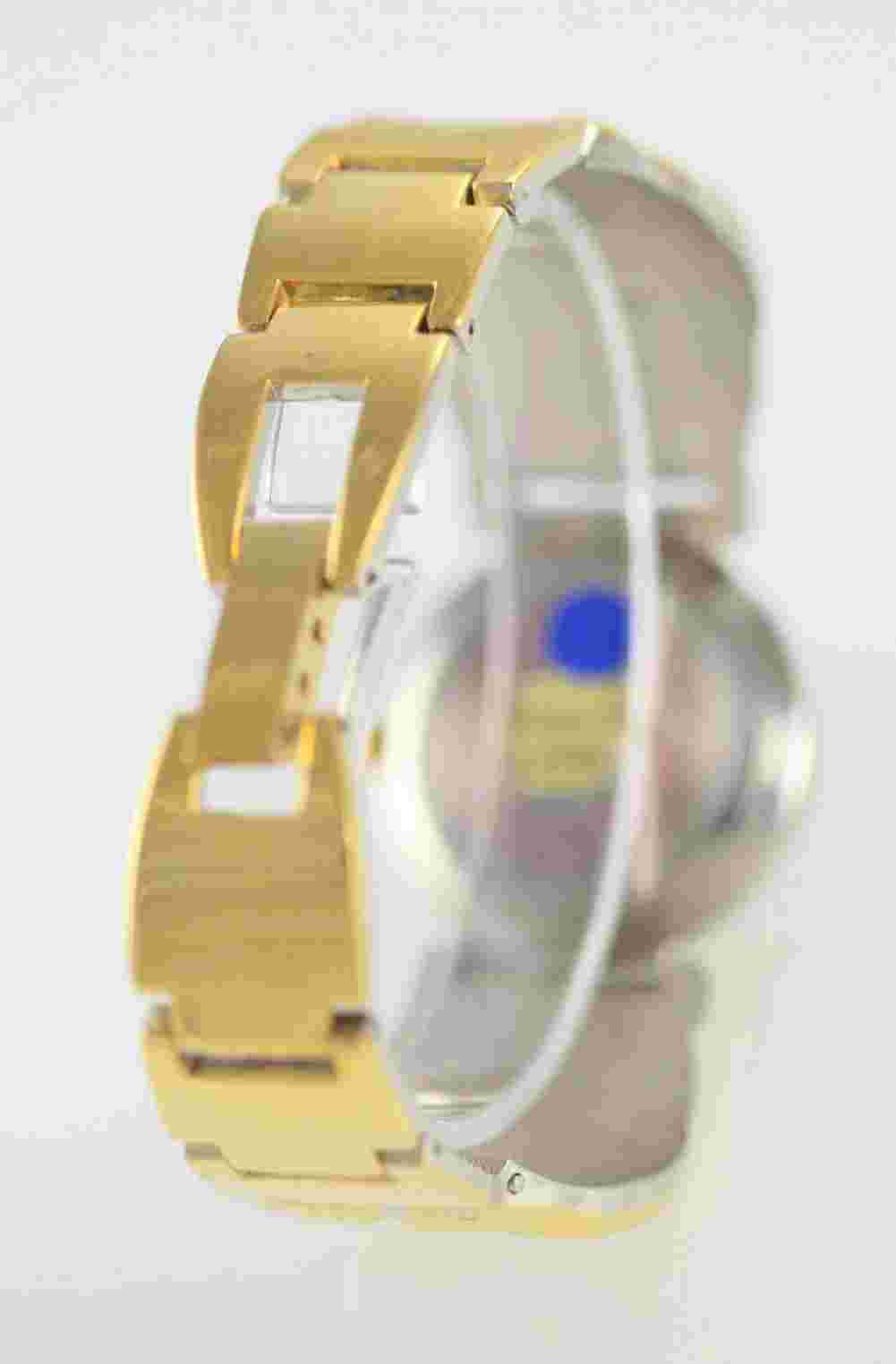 Ronica Vip Women's Gold Stainless Steel Water Resistant Easy Read Quartz Watch