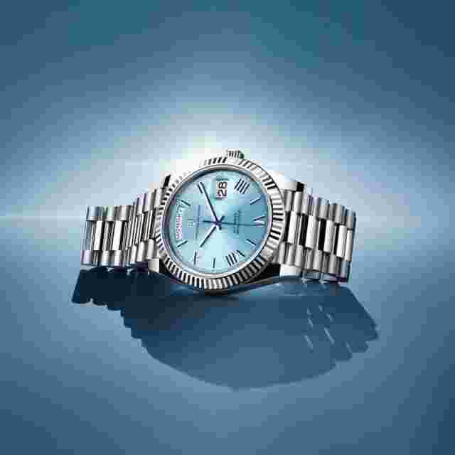 Reloj de Hombre de Acero Inoxidable Suizo Plateado Dorado de Vestir Relojes Auto