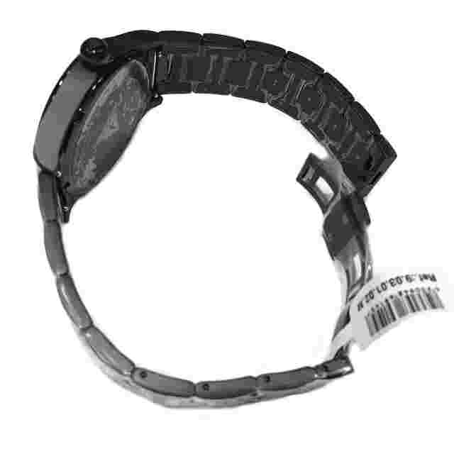 Junkers Wrist Watch 9.03.03.02.M Aviator Corrugated Iron Black, Sapphire Glass