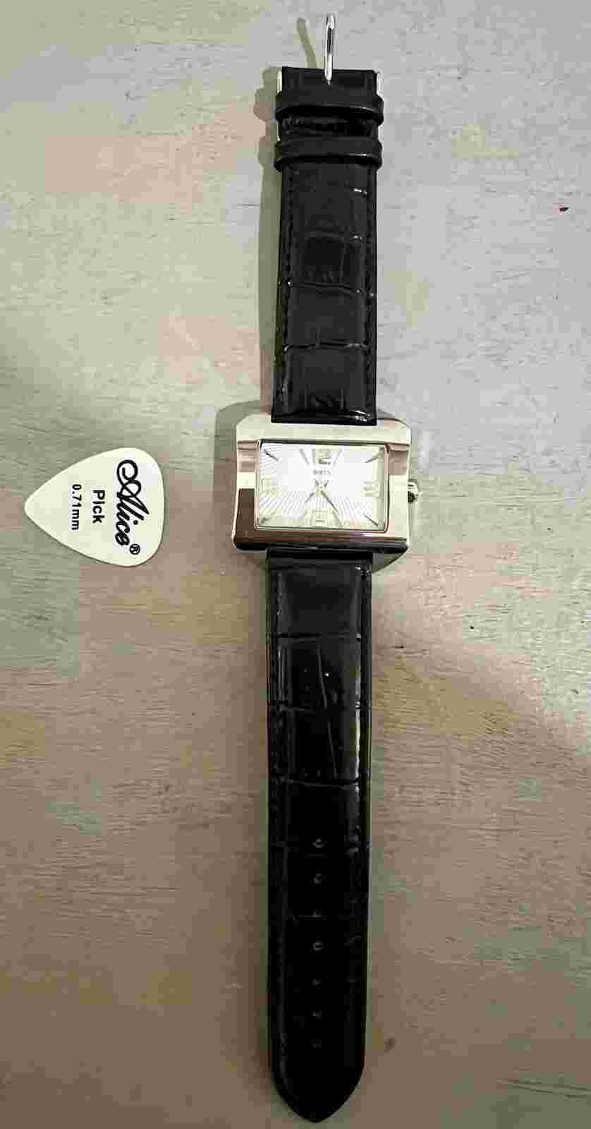 Vintage Watch Birks Watch For Parts Repair With Genuine Leather Band