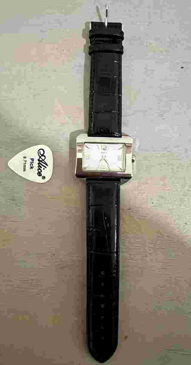 Vintage Watch Birks Watch For Parts Repair With Genuine Leather Band