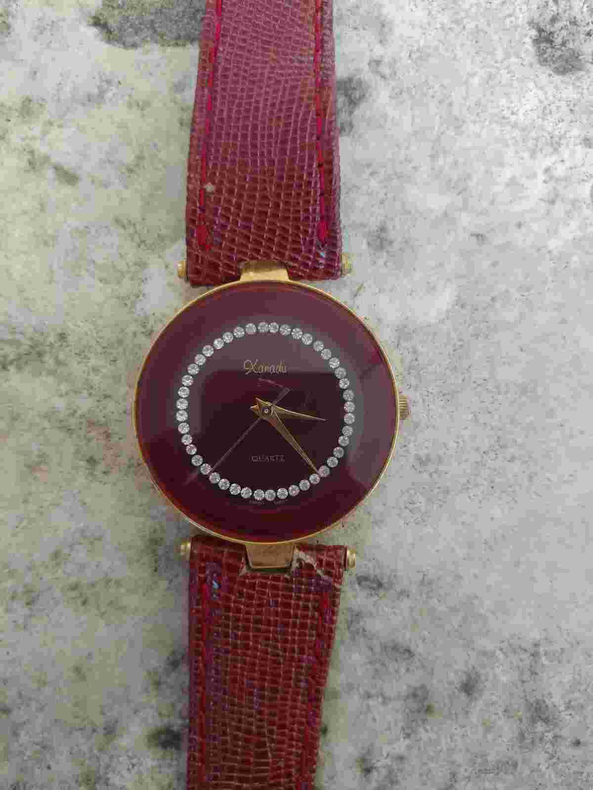 Xanadu ladies wrist watch Quartz adjustable genuine leather band