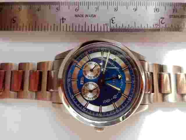 Swiss Tech Taylor Automatic Bracelet Flyback Triple Date Annual Calendar Box