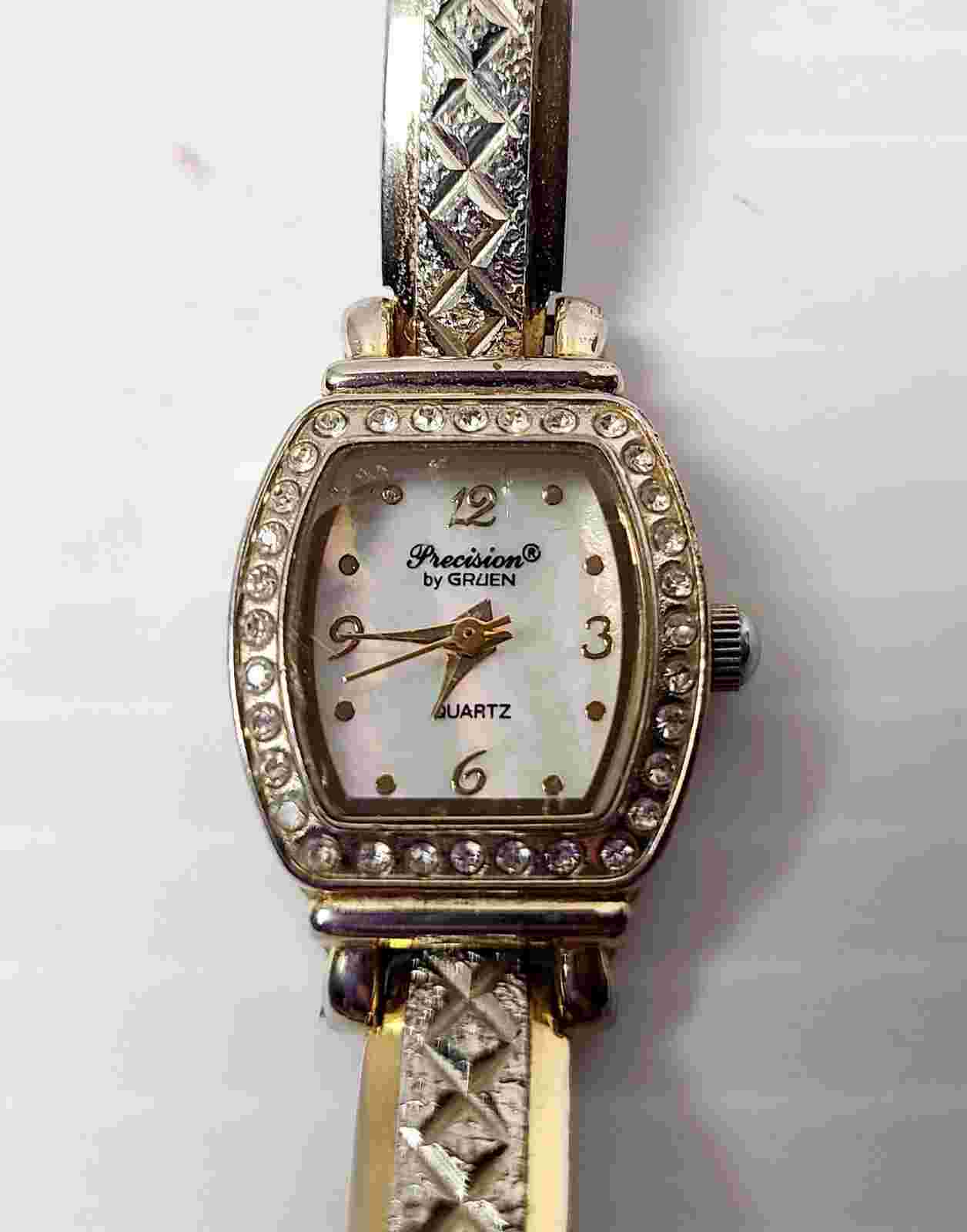 Vintage Precision by GRUEN GP436L Two Tone Quartz Women's Watch