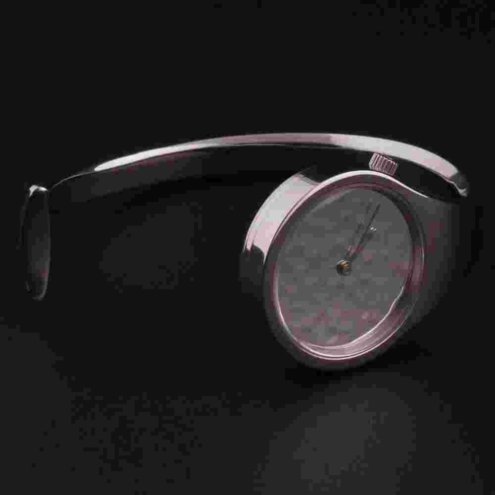 Georg Jensen Bangle Watch # 336, Hammered. Ladies. Vivianna Torun. Small. NEW!