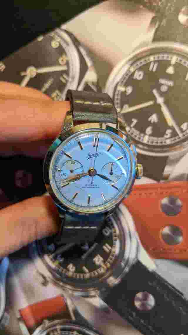Vintage Rincipe Chronograph rare landeron 248 mens watch