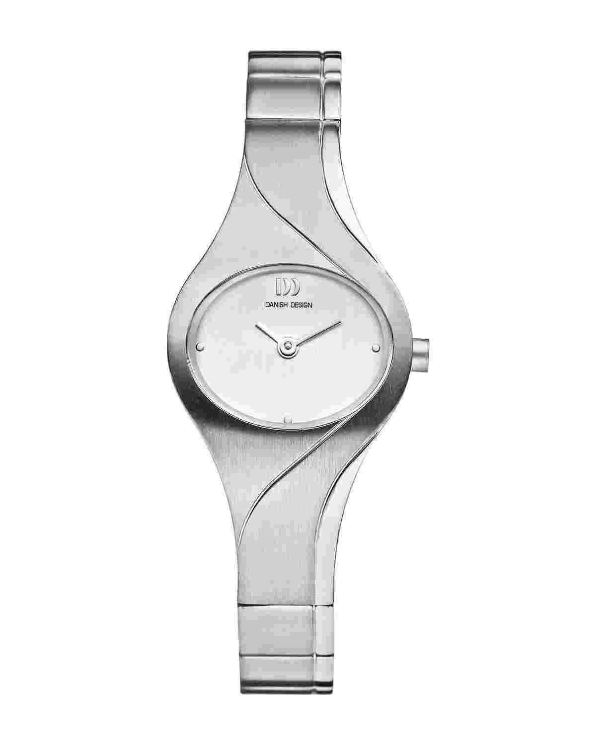 Danish Design IV62Q918 Silver Tone Dial Titanium Classic Quartz Women's Watch