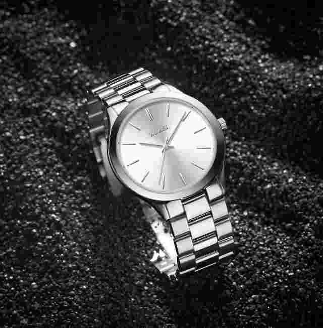 BUREI Men Watches Fashion Analog Stainless Steel Quartz Waterproof Watches fo...