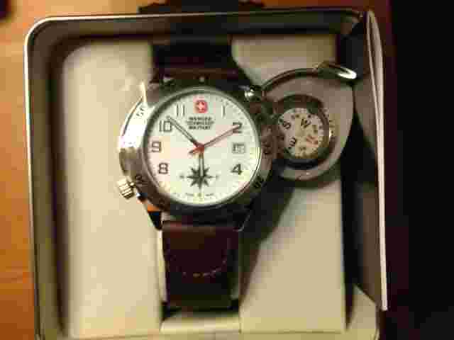 Wenger Swiss Military Swing-out Compass Watch, Last Brand New One In World