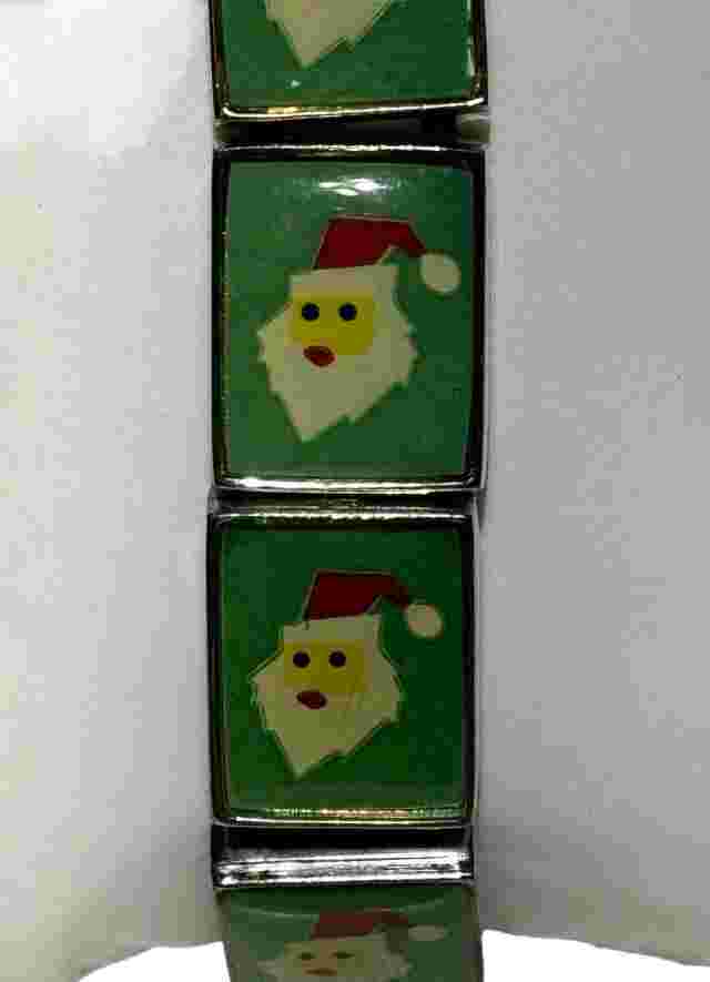 Narmi Christmas Holiday Watch Does Work New Battery Santa Face Elastic Band