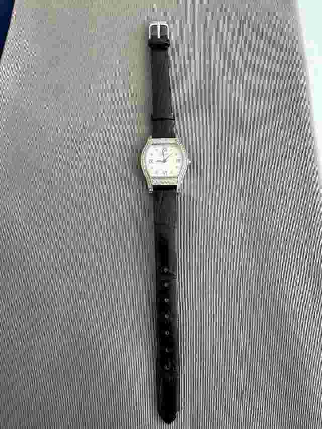 Affinity Diamond Sterling Silver Ladies Wristwatch Watch