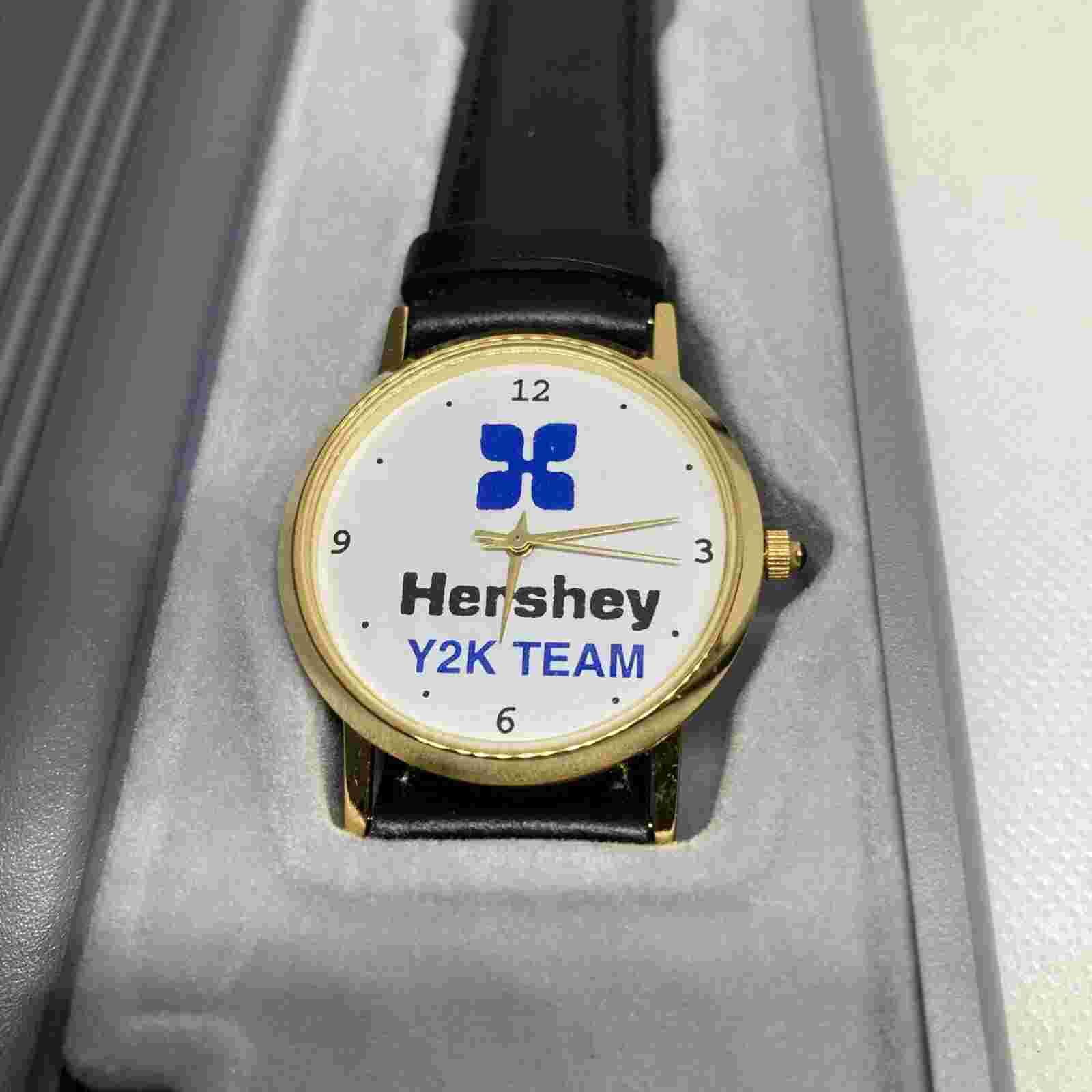 New In Case Rare UNTESTED Hershey Y2K Team Watch, Collectible