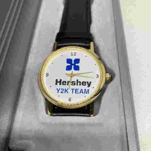 New In Case Rare UNTESTED Hershey Y2K Team Watch, Collectible