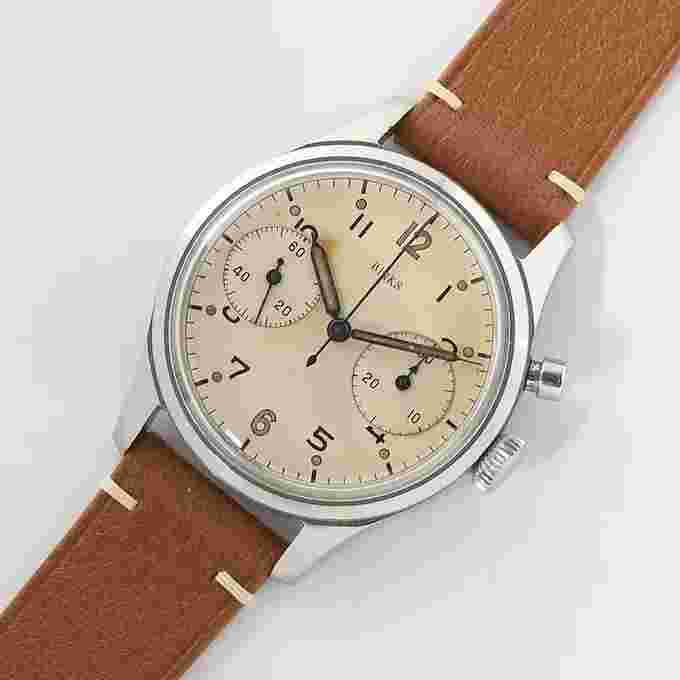 Birks Military Decommissioned Monopusher Chronograph